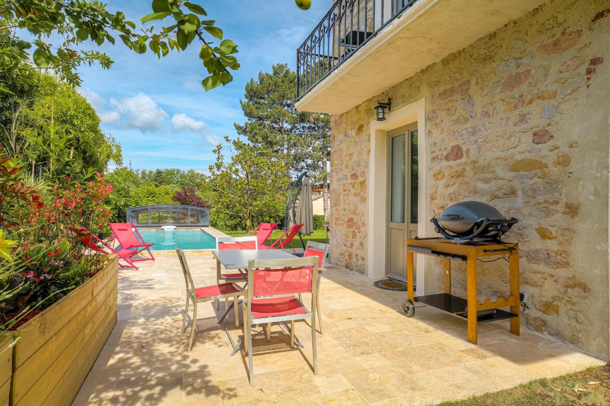 Charmante Maison Avec Piscine Proche Lyon Villa Dardilly Buitenkant foto